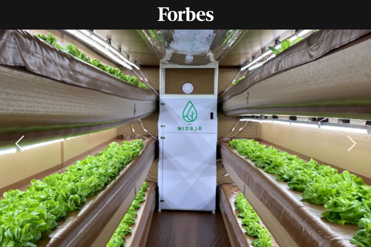 [Forbes] Invisible TV and portable farm the 10 most innovative